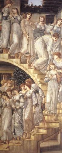 The Golden Stairs, Burne-Jones, Sir Edward Coley